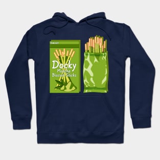 Japanese matcha biscuit sticks Hoodie